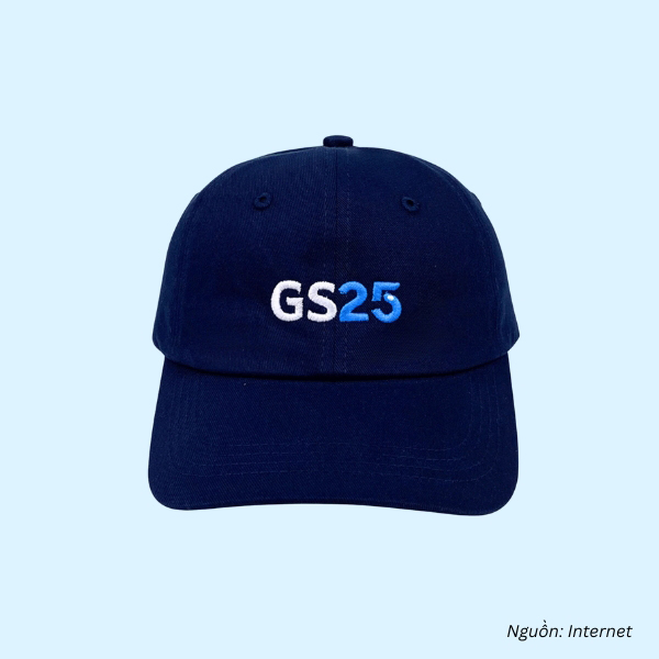 Mũ lưỡi trai đồng phục của nhân viên GS25