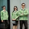 Mẫu Áo Khoác Đồng Phục Công Ty Windbreaker Màu Vỏ Đậu - 1