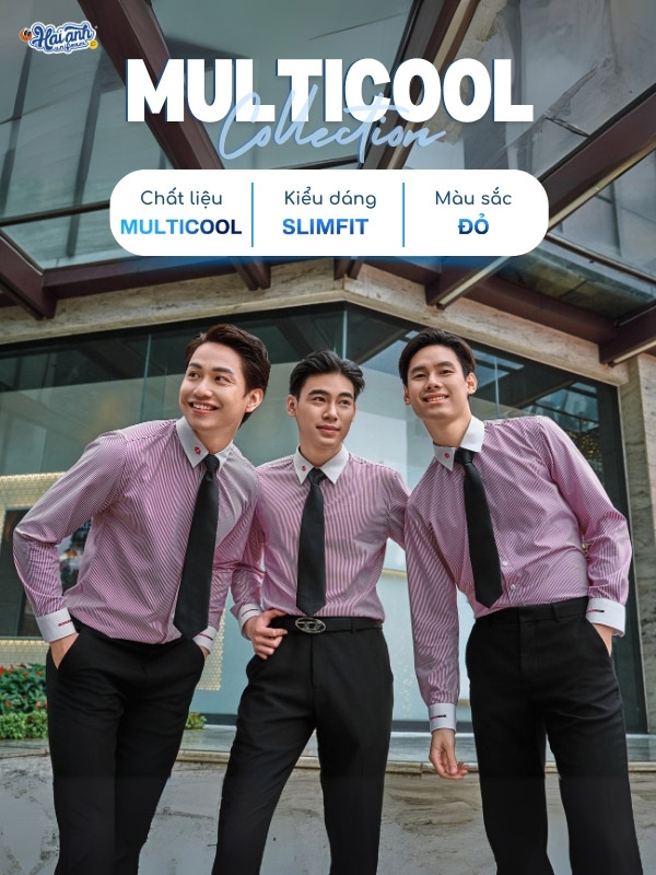 Mẫu sơ mi dài tay đồng phục Techcombank
