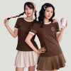 Mẫu đồng phục Phê La màu nâu