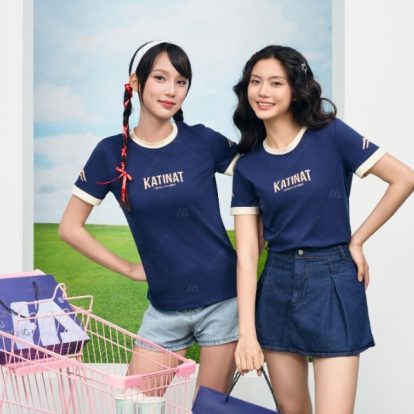 Mẫu đồng phục Katinat màu xanh đen