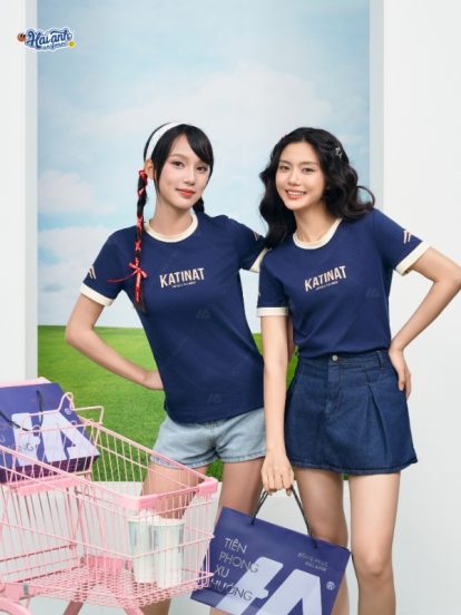 Mẫu đồng phục Katinat màu xanh đen