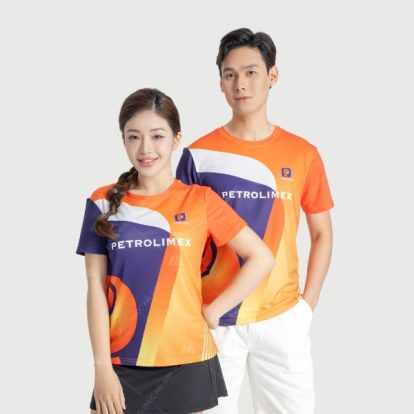 Mẫu đồng phục Petrolimex in chuyển nhiệt