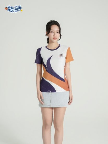 Mẫu áo đồng phục Vinschool cổ tròn- 1