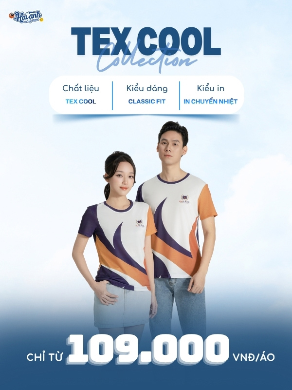 Mẫu đồng phục Vinschool in chuyển nhiệt