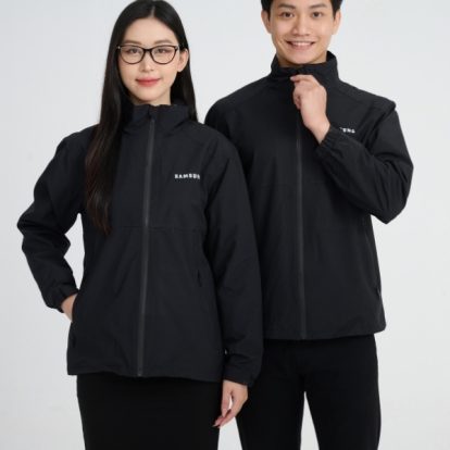 Mẫu Áo Khoác Đồng Phục Công Ty Màu Đen Samsung