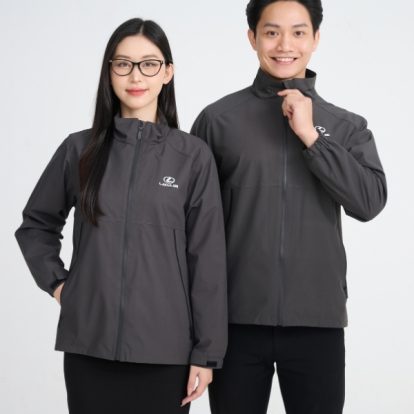 Mẫu Áo Khoác Đồng Phục Công Ty Màu Ghi Đậm Lexus - 2