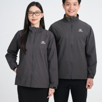 Mẫu Áo Khoác Đồng Phục Công Ty Màu Ghi Đậm Lexus - 1
