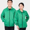 Mẫu Áo Khoác Đồng Phục Công Ty Màu Xanh Lá Trơn