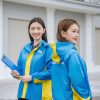 Mẫu Áo Khoác Đồng Phục Màu Xanh Dương Nam Á Bank -1