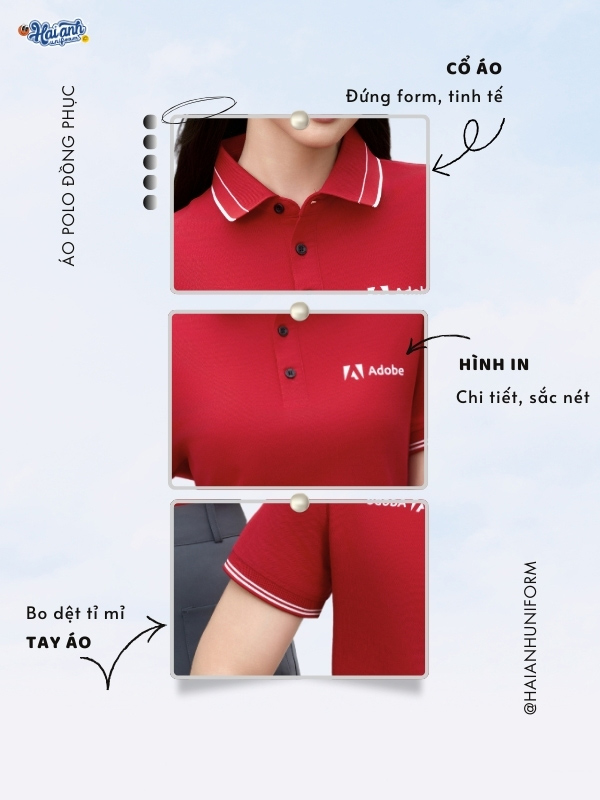 Mẫu polo Timeless cổ bẻ thanh thoát phối viền tinh tế