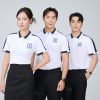 Mẫu Áo Polo Đồng Phục Công Ty Aircool Màu Xanh Đen