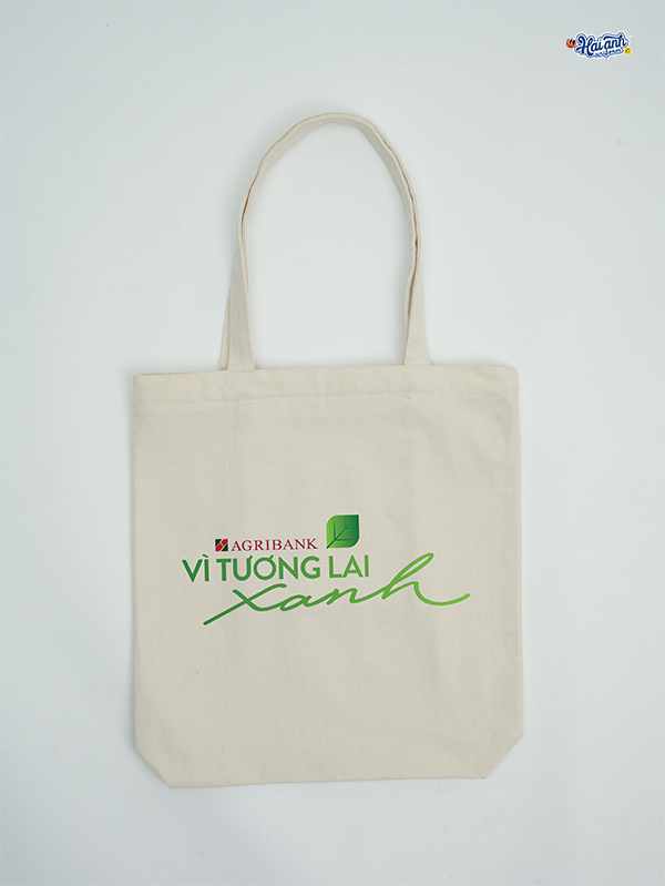 Túi vải Canvas be cotton mềm mại, thoáng khí