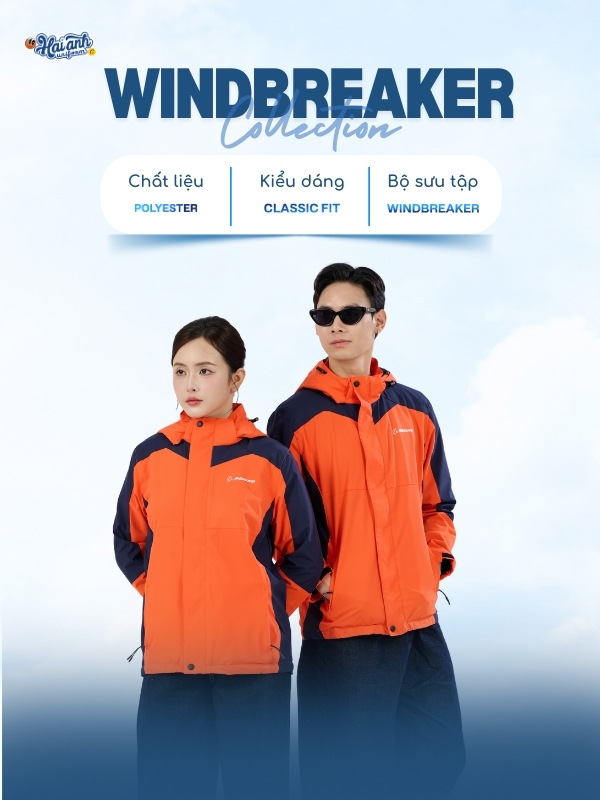 Áo khoác FastUni kiểu dáng năng động, form suông phù hợp cả nam và nữ