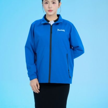 Mẫu áo khoác đồng phục công ty Windbreaker màu xanh bích Vinamilk-1