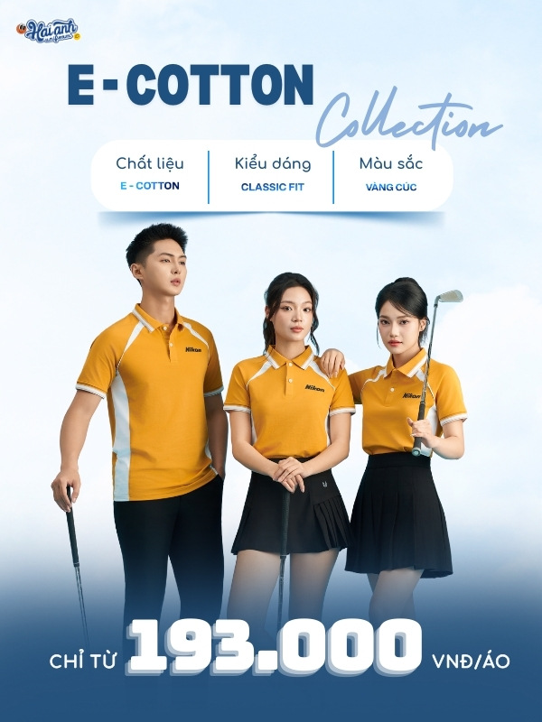 Áo polo đồng phục công ty Color Fuse mang kiểu dáng thanh lịch, tự tin khi mặc