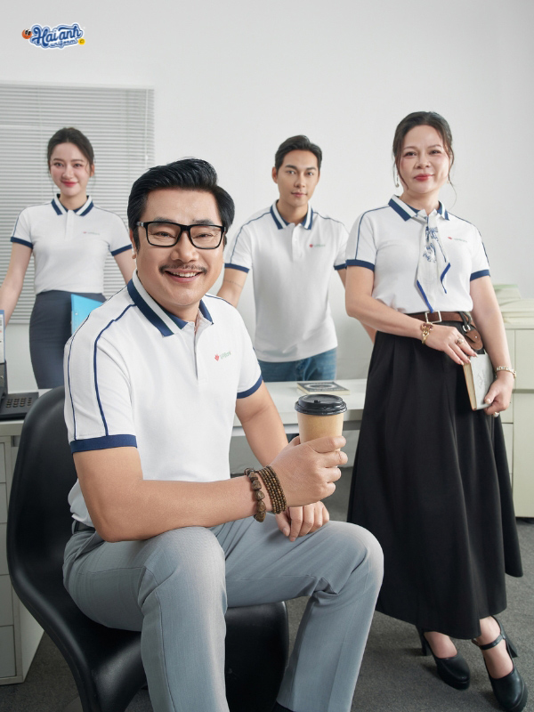 Vải E-Cotton cao cấp giúp áo polo luôn đứng form, chỉn chu