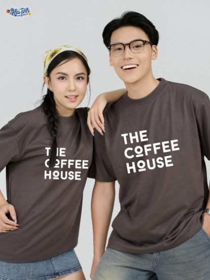 Mẫu Áo Thun Đồng Phục Công Ty FastUni Màu Xám Chì - 2