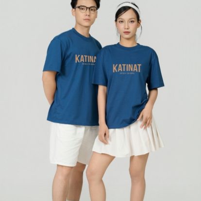 Mẫu Áo Thun Đồng Phục Công Ty FastUni Màu Xanh Navy -2