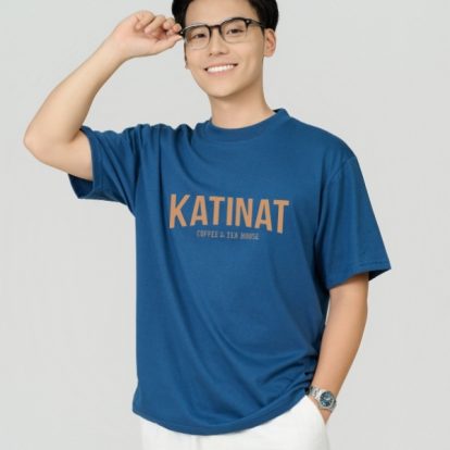 Mẫu Áo Thun Đồng Phục Công Ty FastUni Màu Xanh Navy -1