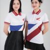 Mẫu Áo Polo Đồng Phục Công Ty Honda In Chuyển Nhiệt - 1