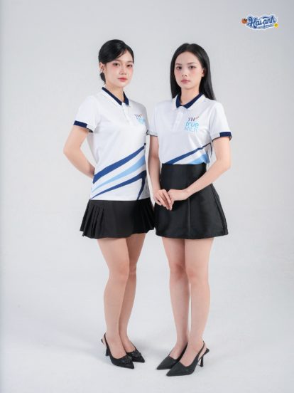 Mẫu Áo Polo Đồng Phục Công Ty TH True Milk In Chuyển Nhiệt - 2