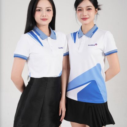 Mẫu Áo Polo Đồng Phục Công Ty Vietinbank In Chuyển Nhiệt - 1