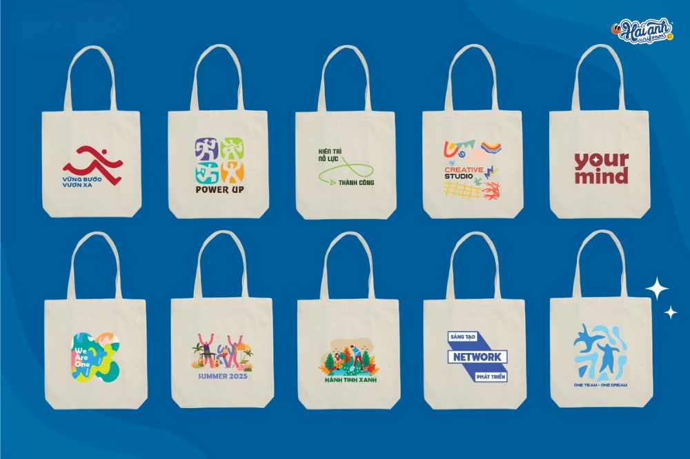 Quy trình đặt in túi tote theo yêu cầu tại Hải Anh Uniform