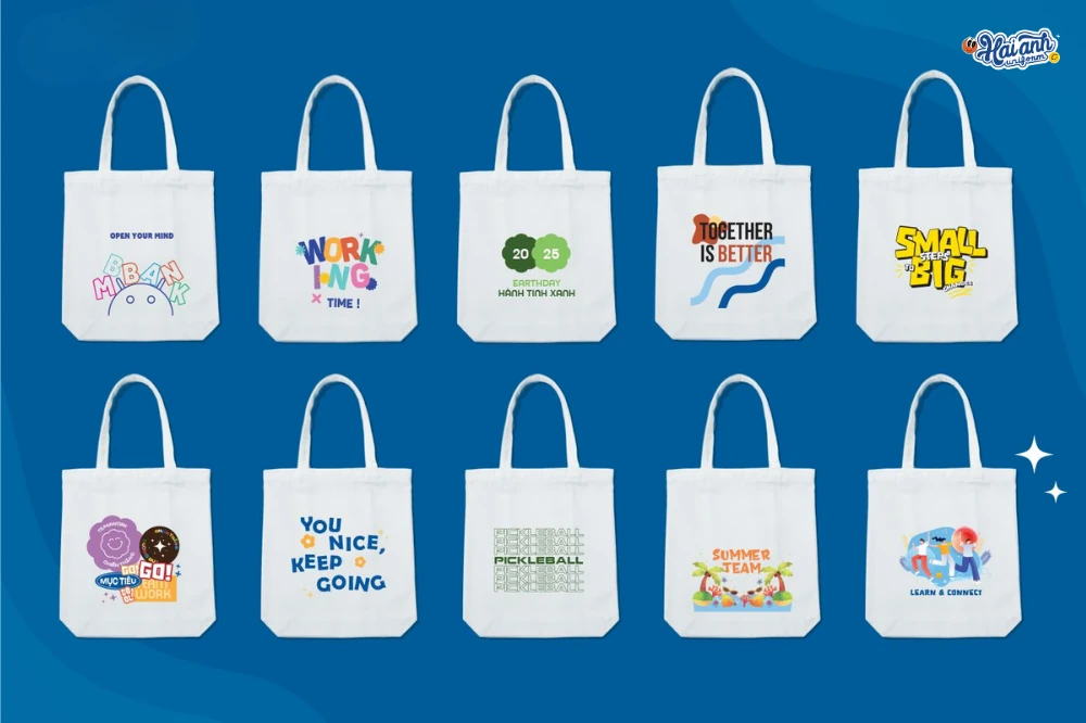 Túi Tote - Giải pháp quà tặng giúp lan tỏa giá trị và tinh thần doanh nghiệp