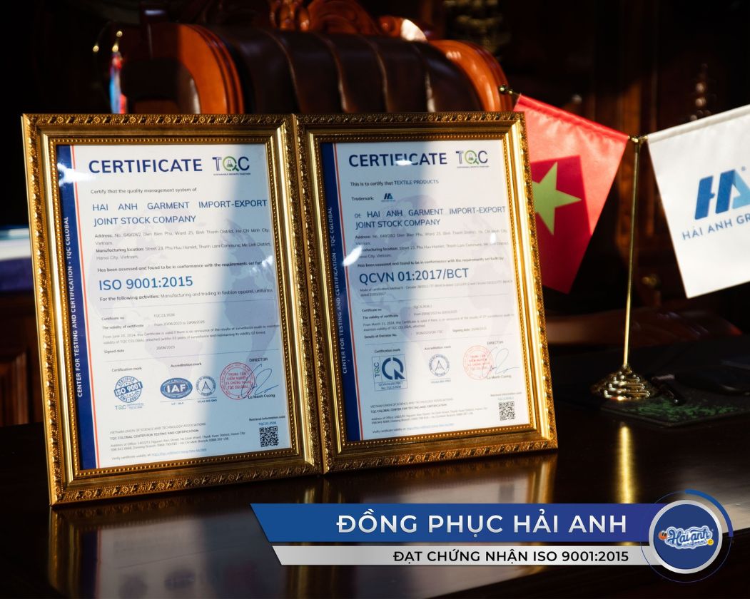 Những sự ghi nhận đáng tự hào tại Hải Anh Uniform