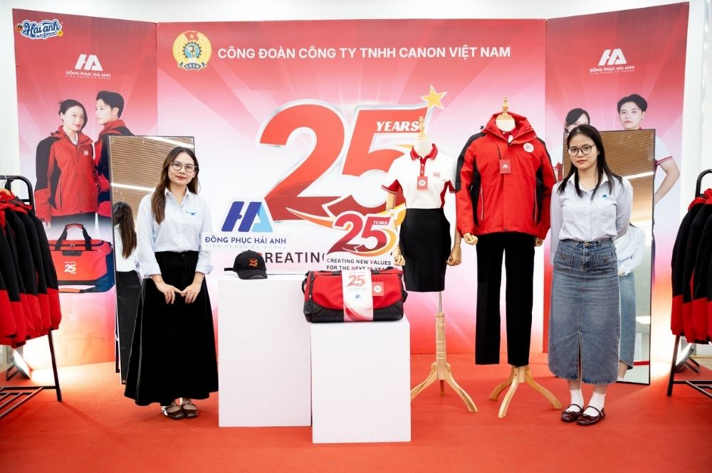 Dấu ấn hợp tác giữa Hải Anh Uniform và Canon Vietnam kỷ niệm 25 năm thành lập