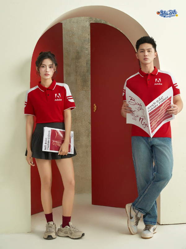 Diện mạo rạng rỡ, chuyên nghiệp trong từng khung hình với bản phối đỏ đô