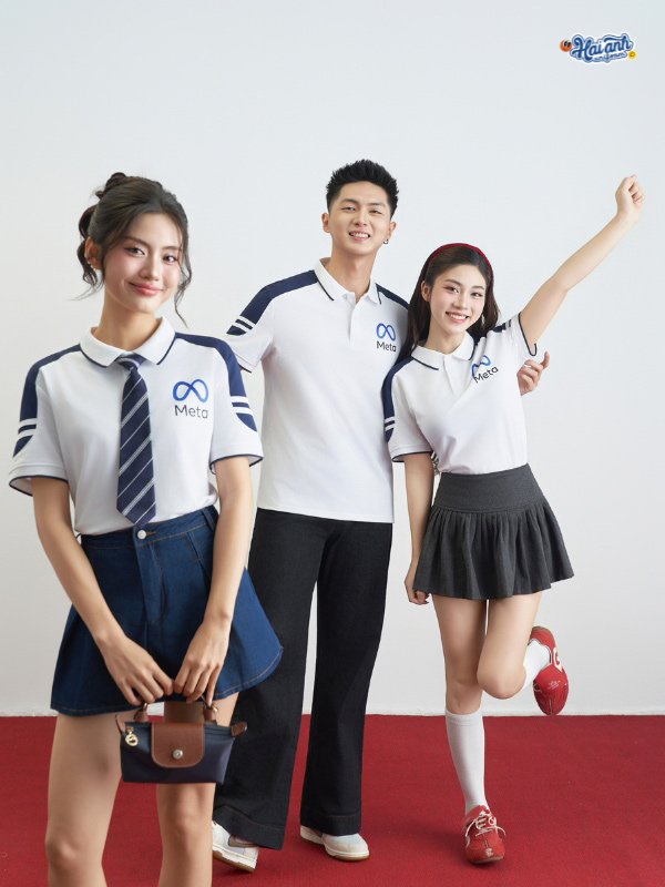 Gợi ý mẫu áo polo đồng phục công ty Ecotton 02 màu trắng gạo cao cấp, thấm hút vượt trội. Thiết kế hiện đại, chất liệu bền màu, giá cực tốt chỉ từ 160.000đ.