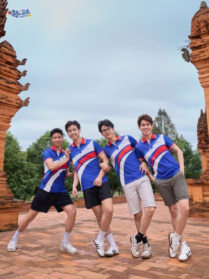 Mẫu Áo Thun Đồng Phục Team Building 02 Màu Xanh Dương Mobifone - 1