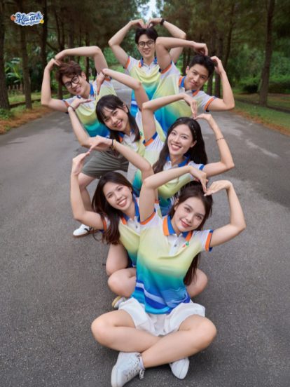 Mẫu Áo Thun Đồng Phục Team Building 02 Màu Xanh Dương FPT-3