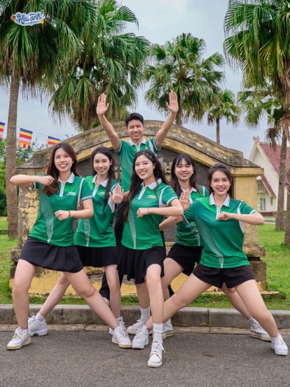 Mẫu Áo Thun Đồng Phục Team Building 02 Màu Xanh Lá Vieon - 1