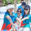 Mẫu Áo Thun Đồng Phục Team Building 02 Màu Xanh Lá VP Bank - 1
