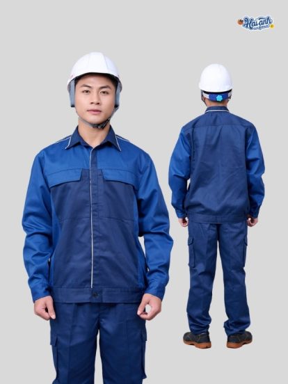 Mẫu Đồng Phục Bảo Hộ Lao Động Vải Kaki 65 Mã 07 - 1