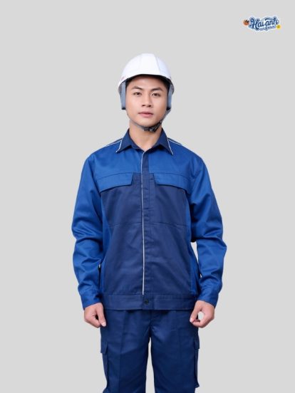 Mẫu Đồng Phục Bảo Hộ Lao Động Vải Kaki 65 Mã 07 - 2