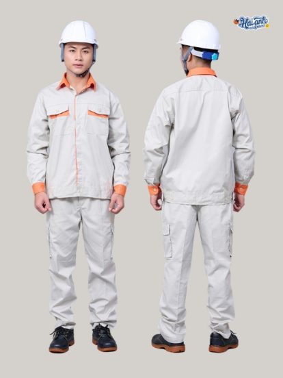 Mẫu Đồng Phục Bảo Hộ Lao Động Vải Pangrim 2.1 Mã 04 - 1