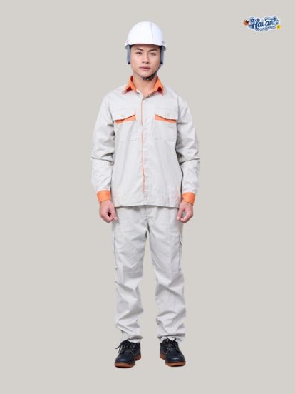 Mẫu Đồng Phục Bảo Hộ Lao Động Vải Pangrim 2.1 Mã 04 - 2