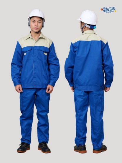 Mẫu Đồng Phục Bảo Hộ Lao Động Vải Pangrim 2.1 Mã 16 -1