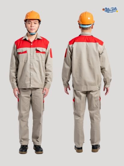 Mẫu Đồng Phục Bảo Hộ Lao Động Vải Pangrim 2.1 Mã 17 - 1